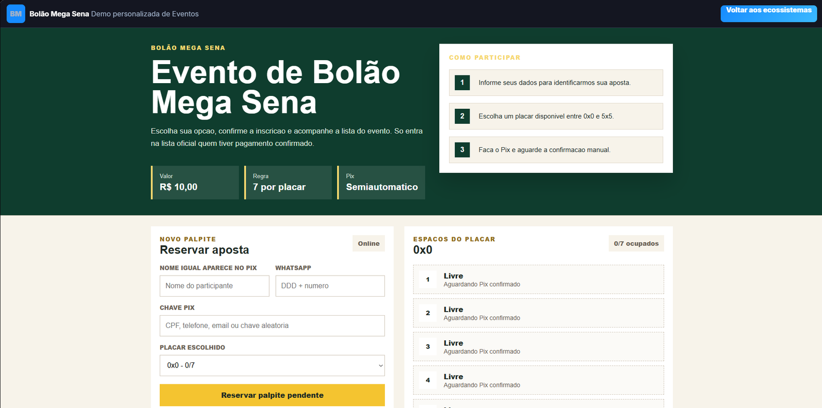 Prévia do YG Eventos